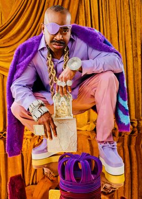 Slick Rick Purple and Gold