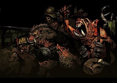 Darkest Dungeon Boars