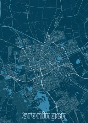 Groningen City Map