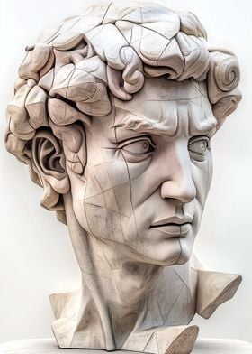 David Sculpture Bust