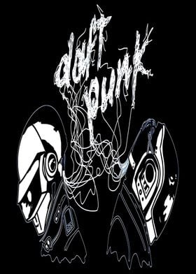 Daft Punk Illustration