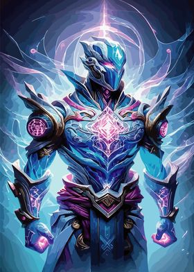 Blue Crystal Warrior