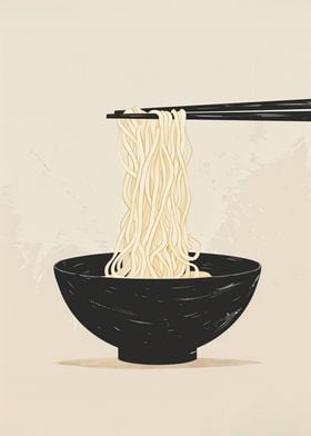 Noodles with Chopsticks