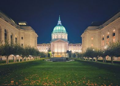 San Francisco City Hall Night