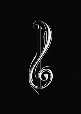 Treble Clef Design