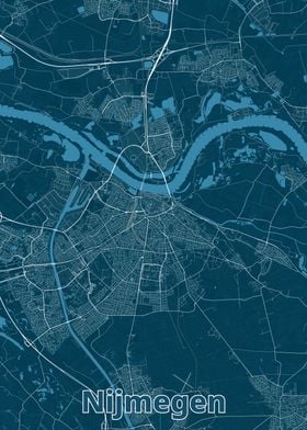 Nijmegen City Map