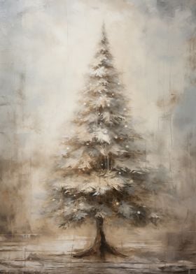 Winter Tree Painting