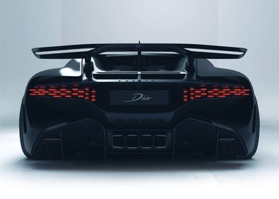 Bugatti Divo Rear View