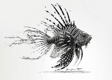 Lionfish in Motion