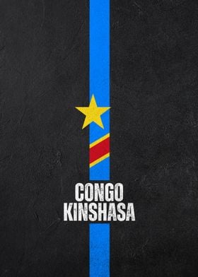 Congo Kinshasa Flag