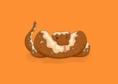 Cinnamon Roll Snake