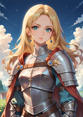 Baylee Shaed - Blonde Knight Anime