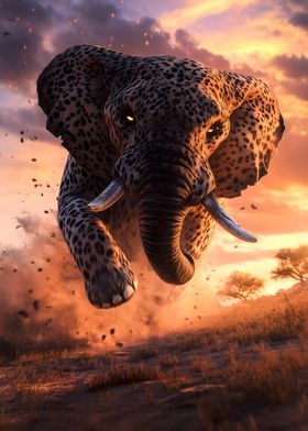 Cheetah Elephant Hybrid