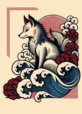 Kitsune on Waves