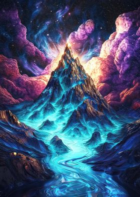 Cosmic Mountain Peak