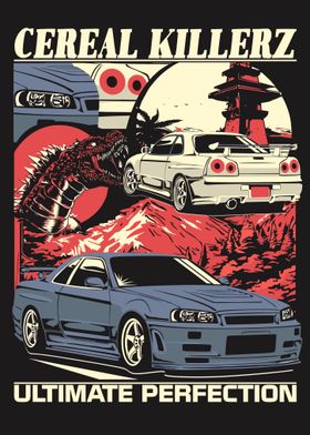 Cereal Killerz Nissan Skyline