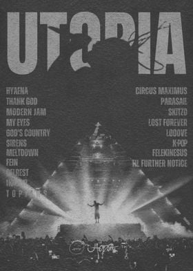 TRAVIS SCOTT UTOPIA POSTER