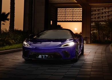 Purple McLaren 765LT