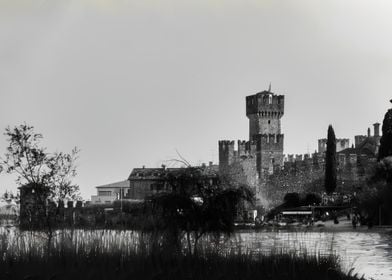 Sirmione Medieval Castle by the Lake Garda