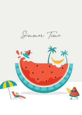 Summertime Watermelon