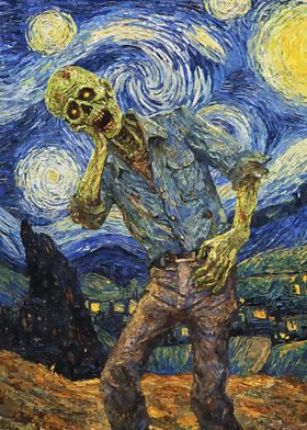 Zombie Starry Night