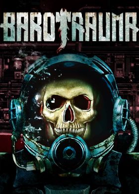 Barotrauma Skull Poster