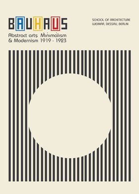 Bauhaus Minimalist Poster