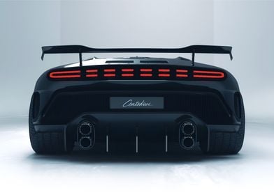 Bugatti Centodieci Rear View