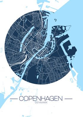 Copenhagen City Map