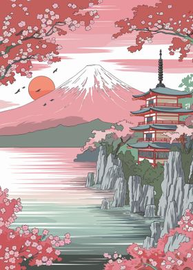 Japanese Fuji Aesthetic