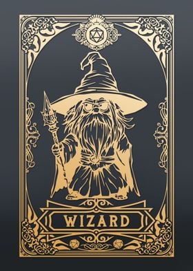 Wizard Character Card