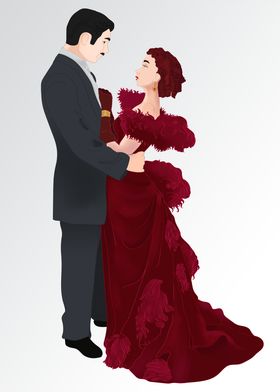 Couple in Formal Attire