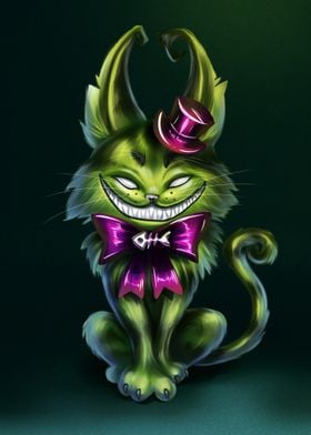 Cheshire Cat Illustration