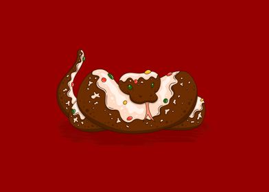 Gingerbread Snake