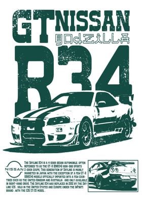 Nissan Skyline GT-R R34