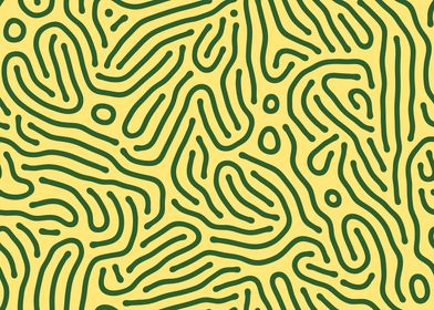 Turing patterns (mellow yellow, verdant green)