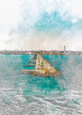 Coastal Breakwater Porto di Bari