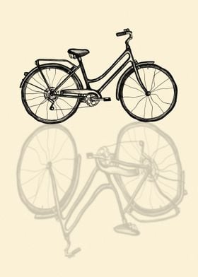 Vintage Bicycle Illustration