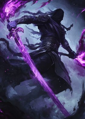 Dark Figure with Sword