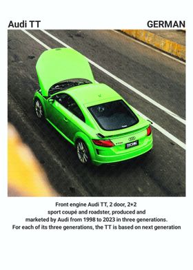 Green Audi TT Coupe