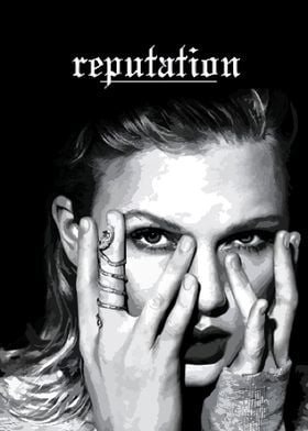 Taylor Swift Reputation Album Cover