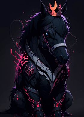 Cyberpunk Horse King