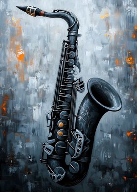 Saxophone Painting