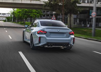 BMW M2 Rear View