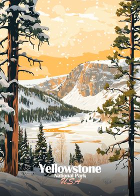 Yellowstone National Park Winter