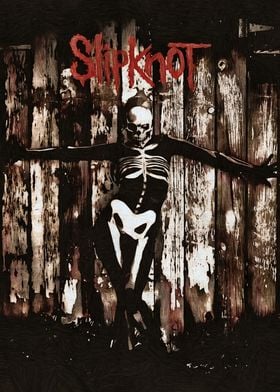 Slipknot Skeleton Art