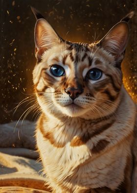 Bengal Cat Portrait