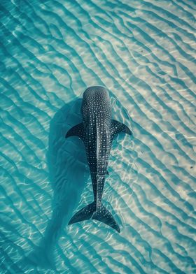 Whale Shark in Turquoise Water