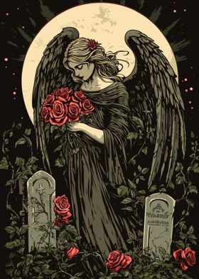 Gothic Angel of Sorrow