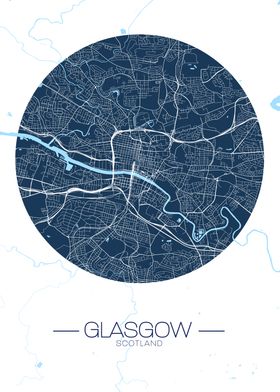 Glasgow City Map